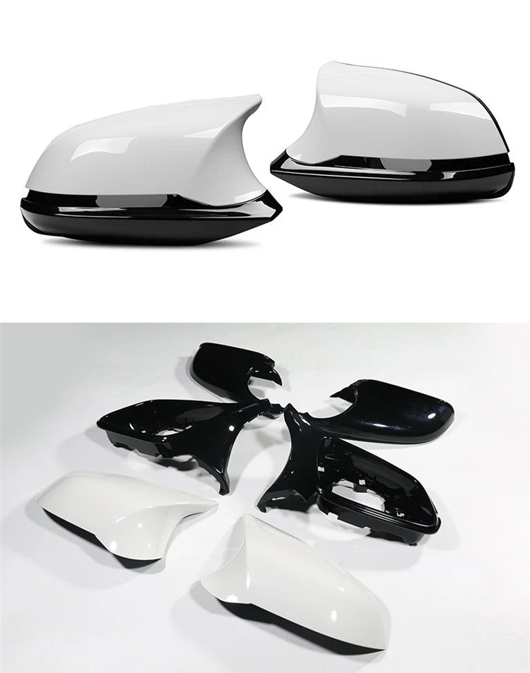 Сменные зеркальные крышки в сборе из углеродного волокна колпачки для BMW 1 2 3 4