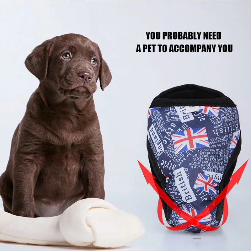 Физиологические трусики для собак подгузник гигиенические моющиеся женские