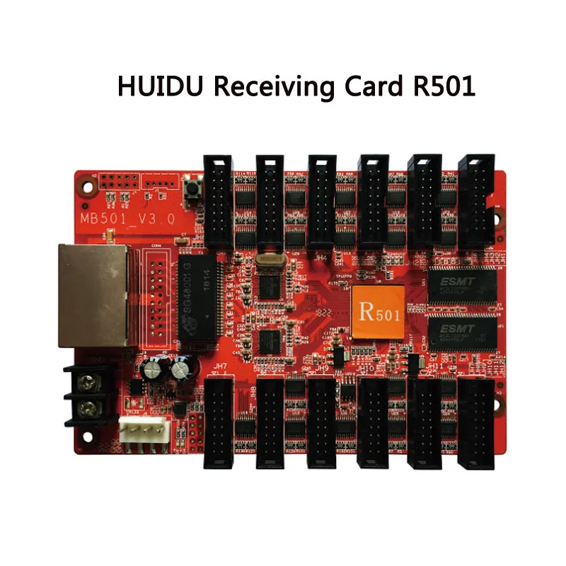 HUIDU R500 R501 R5018 R507 R505 приемный картоприемник контроллер работает с отправителем huidu