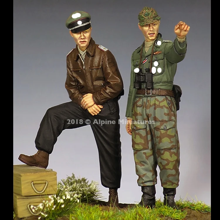 1/35 набор солдат 44-45 модель GK из смолы военная тема Второй мировой войны