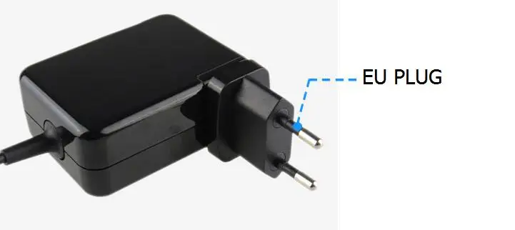Штепсельная Вилка европейского стандарта для Lenovo ideapad 100 100S 110 710S 310 310S Yoga 510 15ISK 20V