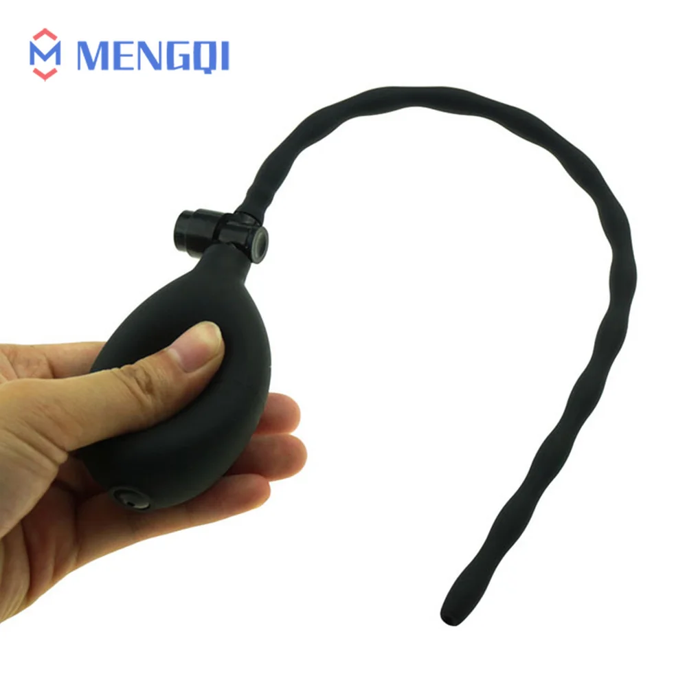 Надувная штепсельная Вилка для мужского пениса уретральные бусины вилка