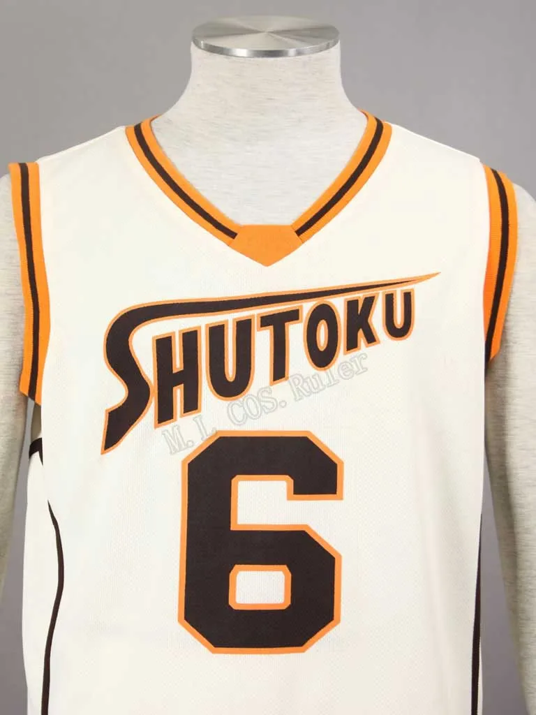 Костюм для косплея Kuroko no basuke Midorima Shintaro NO.6 Джерси | Тематическая одежда и униформа