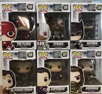 FUNKO POP Justice League Аквамен и Бэтмен супер герой Wonder women ПВХ фигурка игрушки | Игрушки