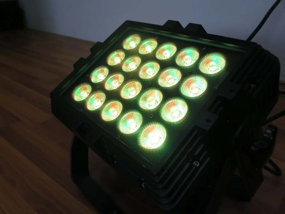 LED waterproof par light 20pcsx15W 6 in 1 rgbwap led wall washer bar disco lights street stage lighting for party show dj | Лампы и