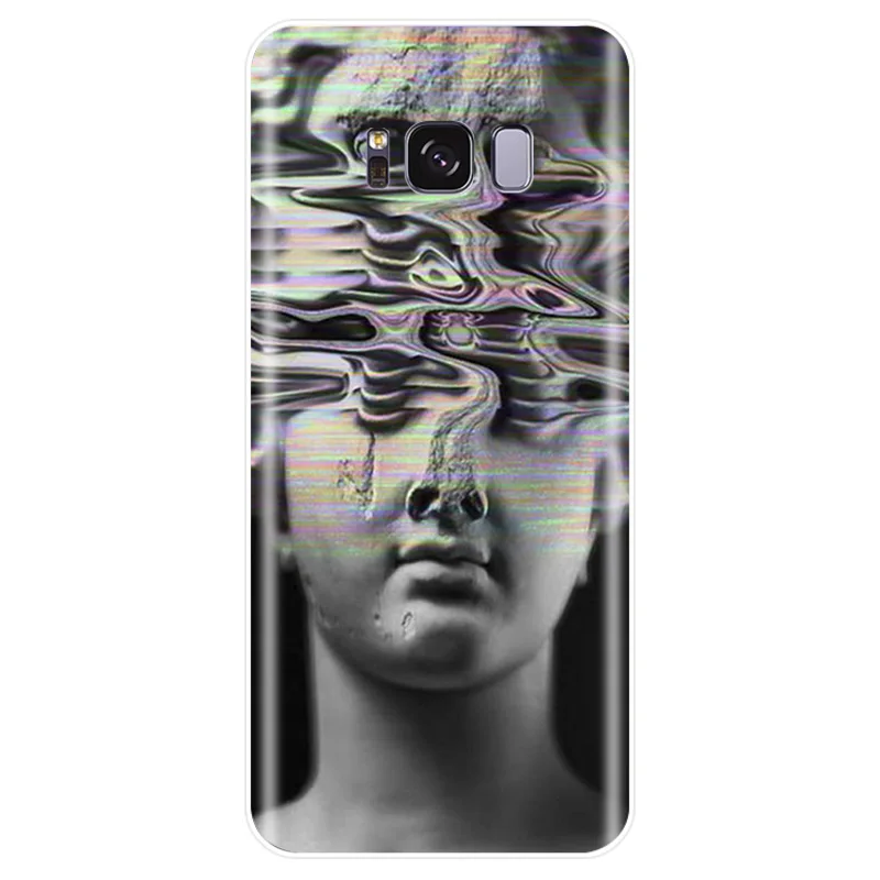 Art David Statue flower Cover Soft Silicone TPU Phone Case For Samsung Galaxy NOTE 8 9 S6EDGE S6 S7 S8 S9 S10 PLUS S10E | Мобильные