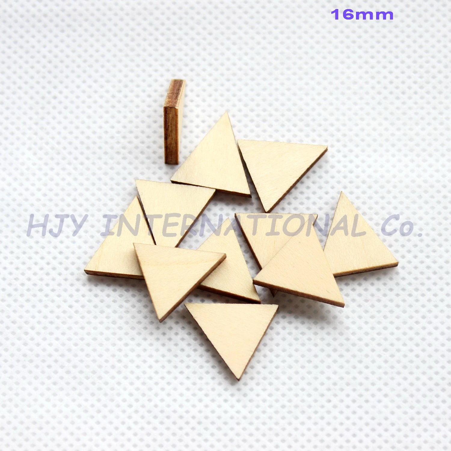 (100 шт./лот) 16 мм пустые деревянные серьги аксессуары необработанные сельские