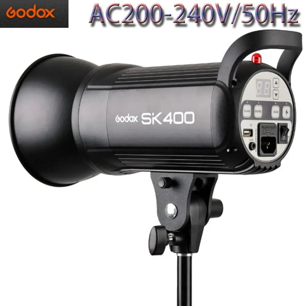 Профессиональная студийная вспышка Godox SK400 серии SK мощность 220 В макс. 400 Вт GN65 с