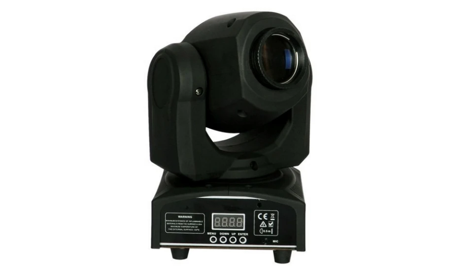 4 шт./лот RGB Подвижная головка 10 Вт светодиодный мини-светильник gobo сценическое