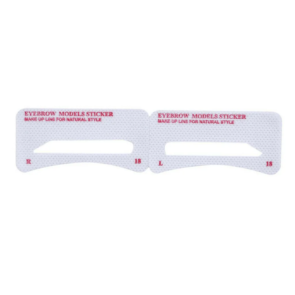 Высокое Качество Премиум трафареты для бровей Набор макияжа 24/48 шт. подводка глаз