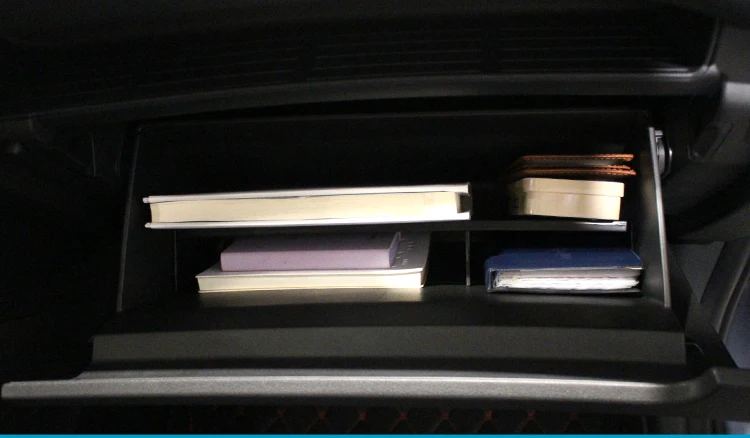 Smabee Car Glove Box Interval Storage Box For Hyundai ix35 Interior Accessories Console Tidying Storage Box