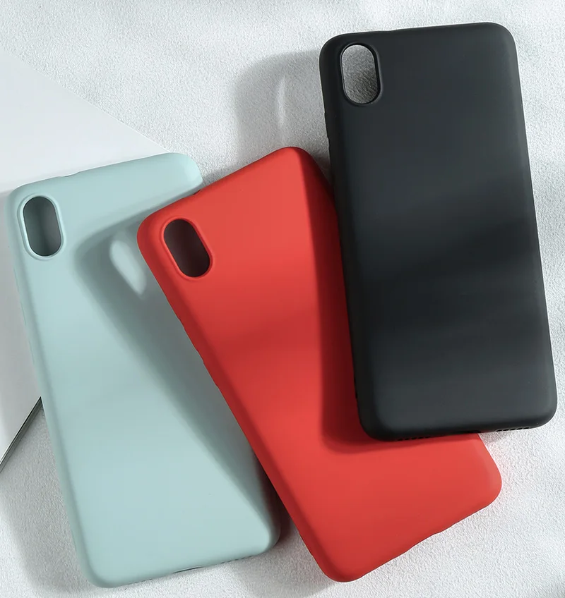X-Level жидкий силиконовый чехол для Xiaomi Redmi 7A мягкий гелевый резиновый тонкий