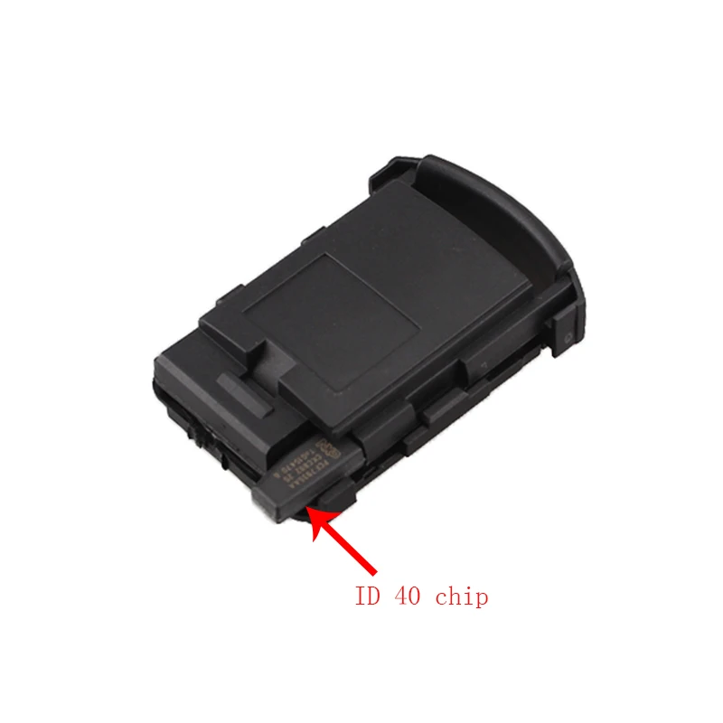 QWMEND 2 кнопки левое лезвие полный дистанционный ключ DIY для Vauxhall Opel Corsa Combo Tigra 5WK48669