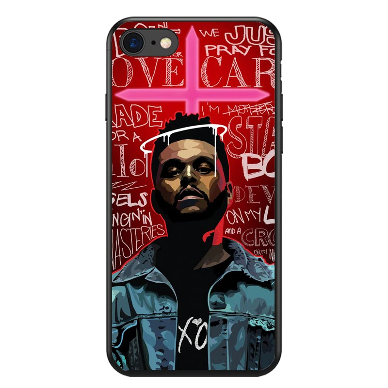 2018 Новый Weeknd поп-певец Starboy Coque Capa чехол для телефона iPhone X 5 5S SE 6 6S 7 7Plus 8 Plus TPU Мягкий