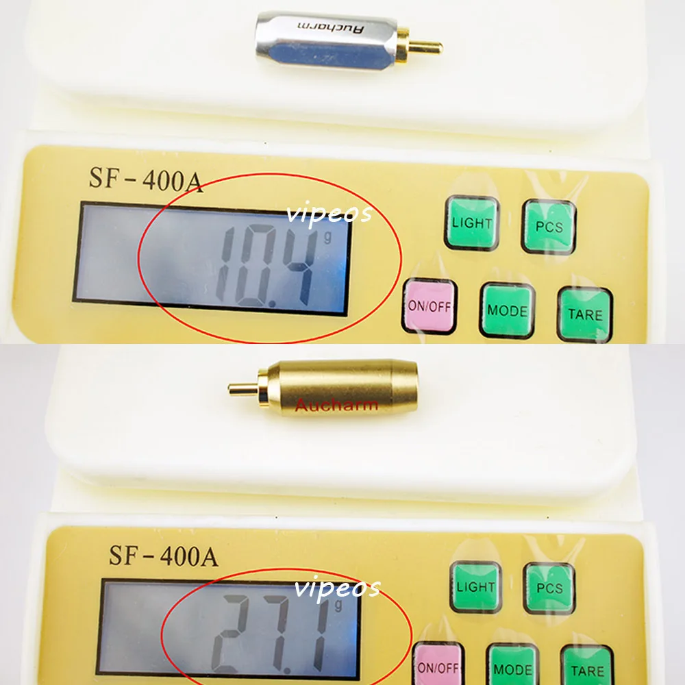 Бесплатная доставка медный + золотой разъем RCA для DIY кабель 5 мм-10 мм 4 шт./лот |