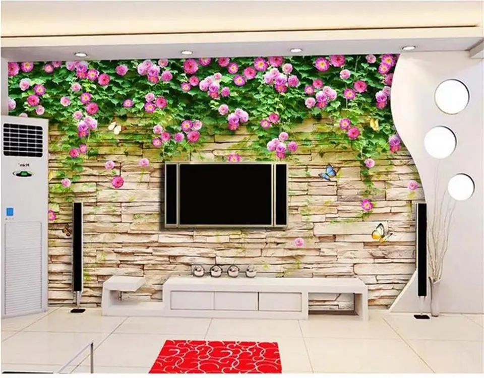 Настенные фотообои по индивидуальному размеру 3d нетканые обои для гостиной с