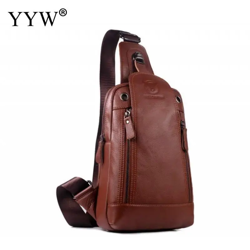 Мужская сумка BULLCAPTAIN из натуральной воловьей кожи водонепроницаемая через плечо