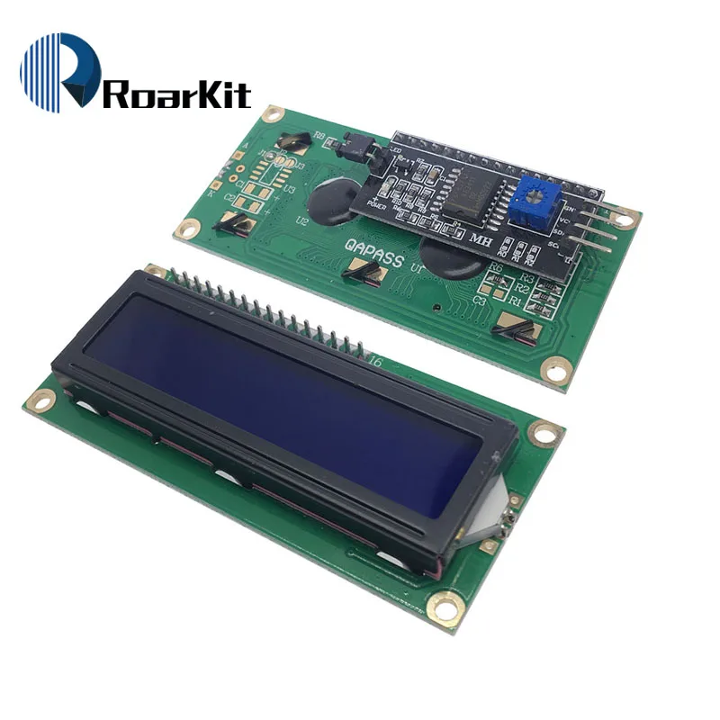 ЖК экран диагональю 1602 дюйма желто зеленый для Arduino UNO r3 mega2560 1 шт.|1602 lcd|lcd for arduino unolcd