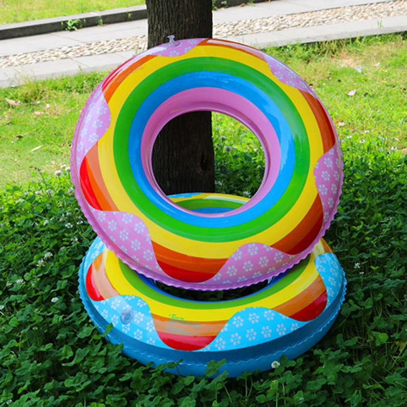 60/70 Размер Flower Float Надувное детское кольцо для плавания плавательный бассейн