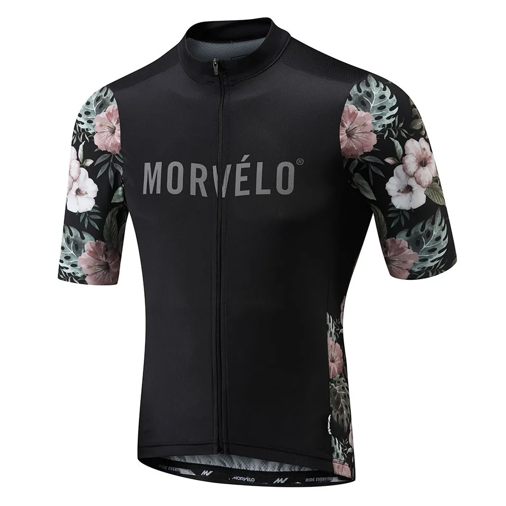2019 MORVELO очень быстро сохнущая Велоспорт Джерси летняя одежда с коротким рукавом