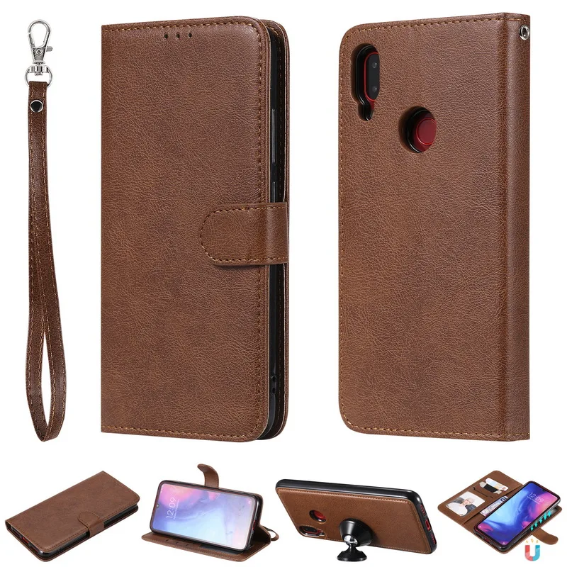 Для Xiao mi Red mi 7 Note 7 6 Pro кошелек Чехол 2в1 Съемный Folio Магнитный кожаный чехол для Xiao mi 8 Lite Poco F1 телефон
