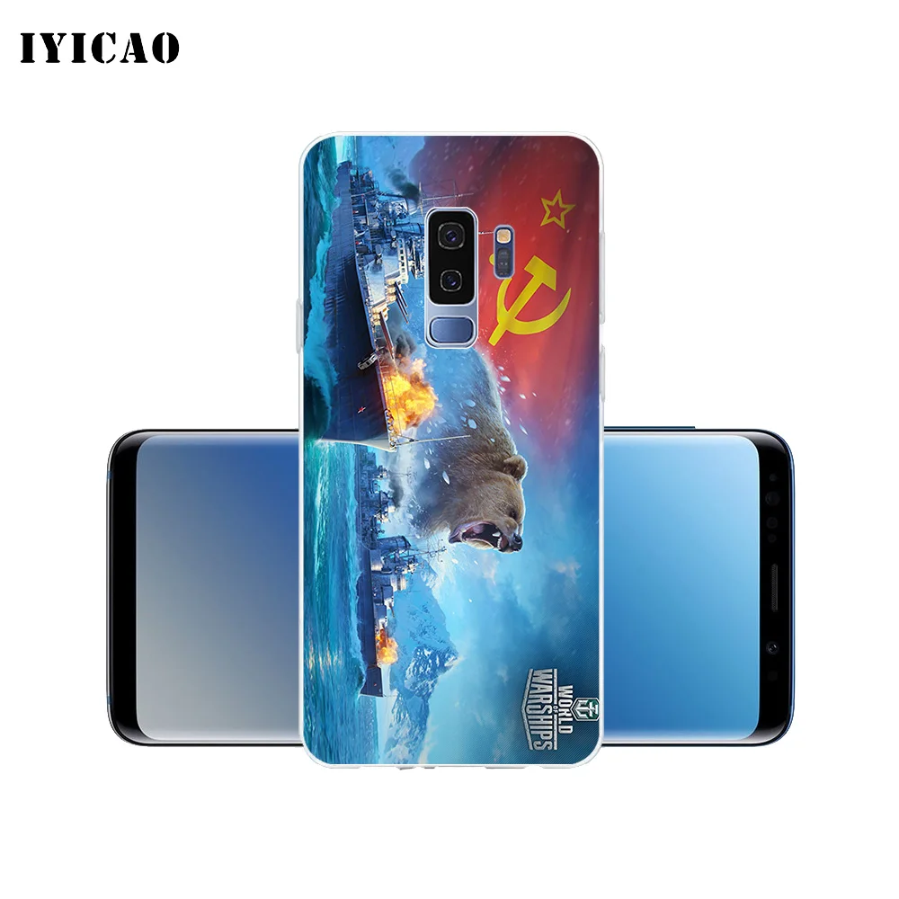 IYICAO World Of Warships Мягкий силиконовый чехол для телефона Samsung Galaxy S10e S10 S9 S8 Plus S7 Edge из