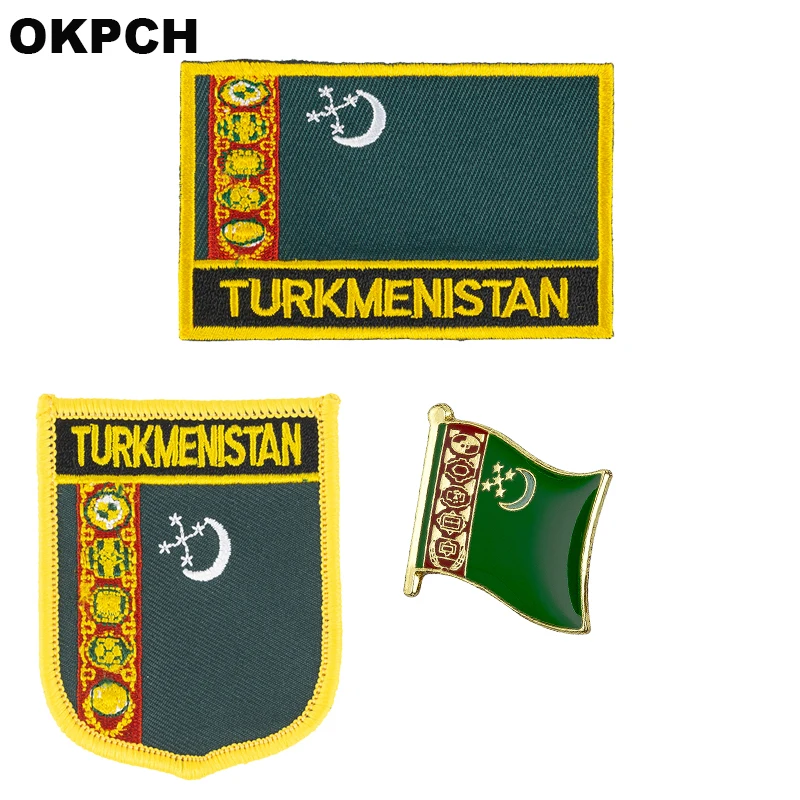 Флаг Таиланда патч значок 3 шт набор патчи для одежды DIY украшения PT0172 3|Броши| |