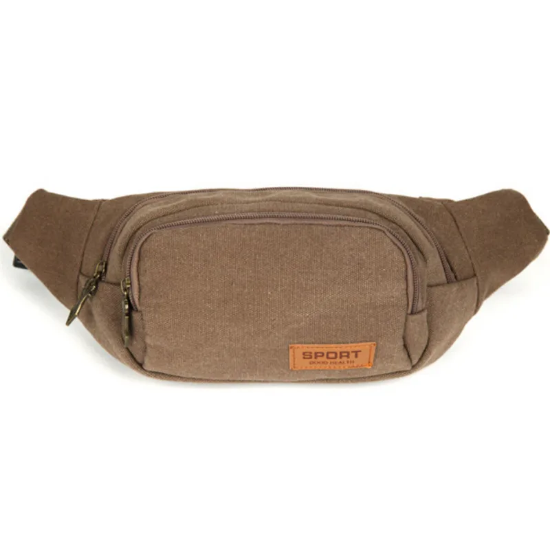 Холщовые поясные сумки D020 для мужчин и женщин портативные на ремне 2020|mens belt bags|waist