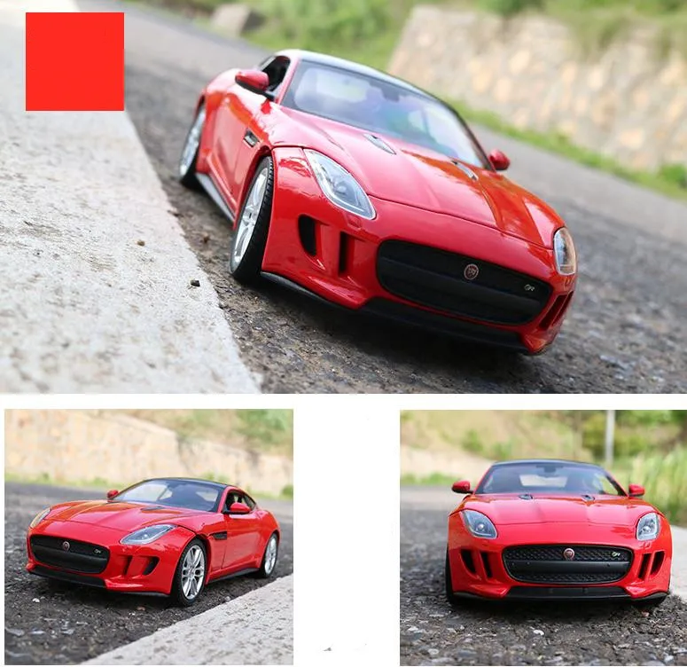 1:24 передовая Автомобильная игрушка из сплава спортивный автомобиль Jaguar T type