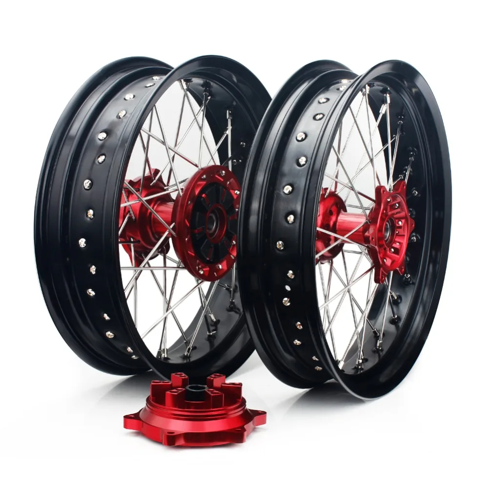 Передние и задние колеса BIKINGBOY для SUZUKI DRZ400 00 04 DRZ400E 07 DRZ 400 S SM 05 17 16 15 14 Supermoto 17*3 5 17*4