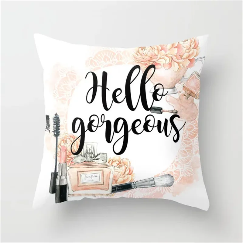 Cushion Covers03 Чехлы 45 см* 45 см ручная роспись цветы и флаконы супер мягкие и декоративная наволочка домашняя декоративная Подушка Крышка - Цвет: Cushion Covers03