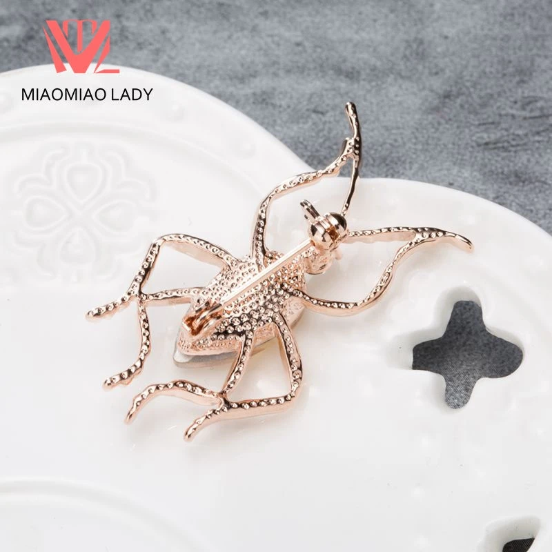 Cardigan Wholesale Elegant Crystal Broach Pin Clothes Kawaii Cool Spider Gifts Male Vogue Brooches Needle MIAOMIAO LADY | Украшения и