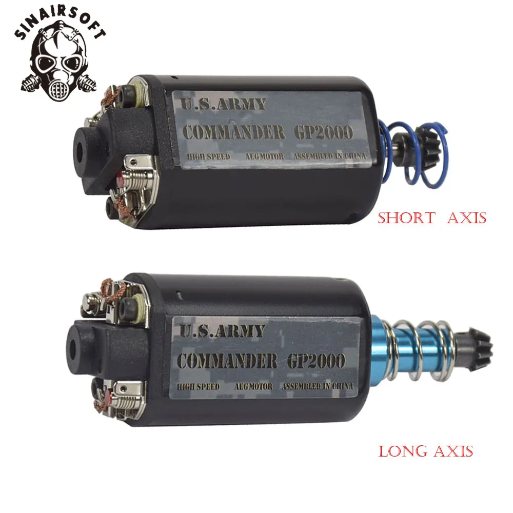 SINAIRSOFT COMMANDER GP2000 супер высокоскоростной двигатель для страйкбола AEG Ver.2/3 редуктор