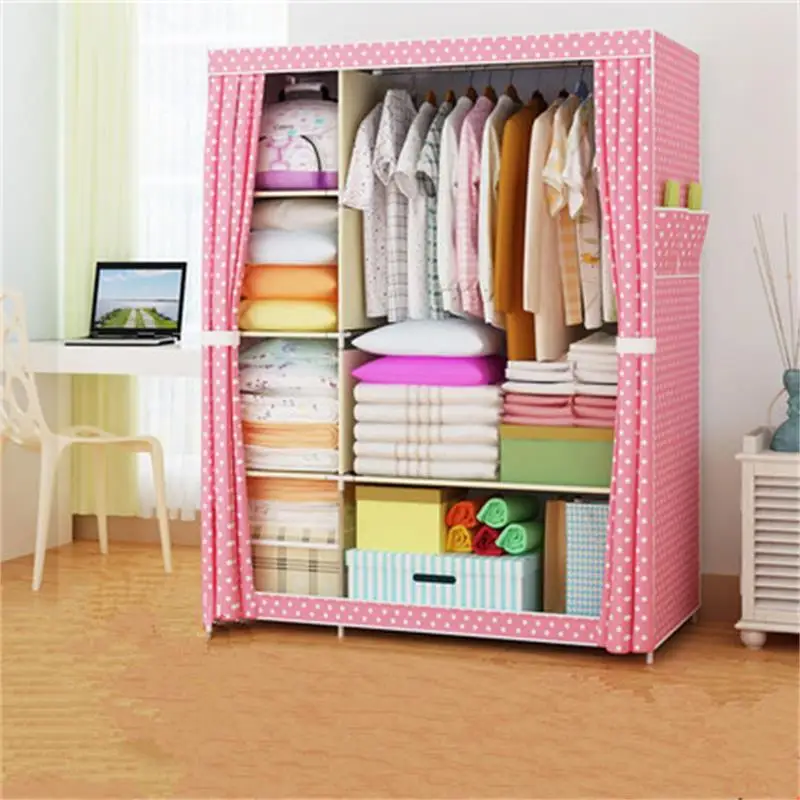 Новинка 2019 шкаф-гардероб из нетканого материала шкафы для хранения больших и