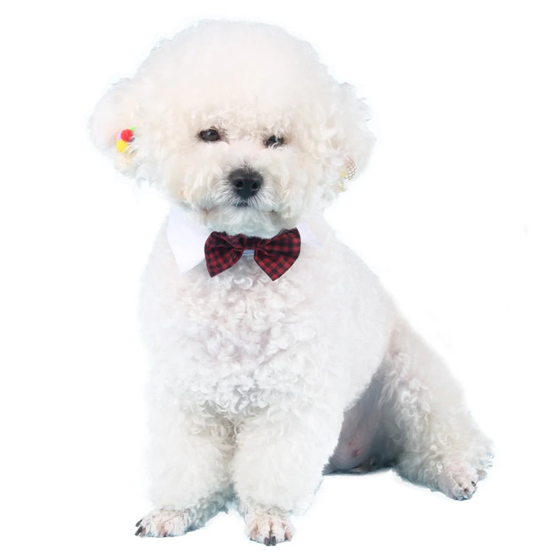 Pawstrip плед собака регулируемый галстук-бабочка собака галстук Свадебная вечеринка ошейник для маленькой собаки уход за животными аксессуары милый ошейник для котят и щенков