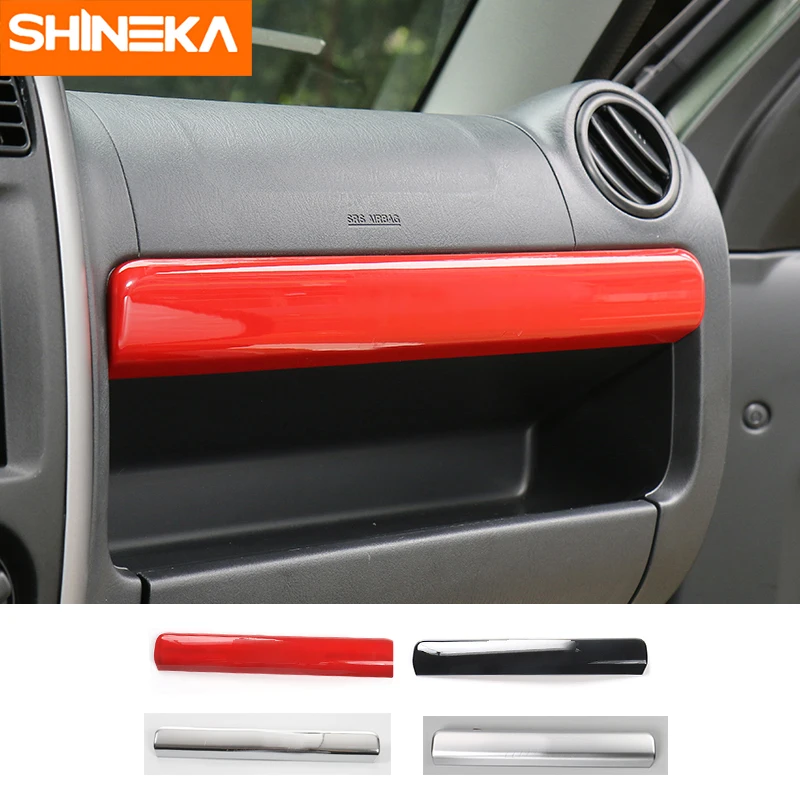 SHINEKA ABS чехол для перчаточного ящика Отделка ящик хранения декоративная наклейка