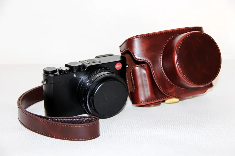 Новые роскошные Камера кожа сумка-чехол для Leica D-LUX (TYP109) камера с плечевой ремень
