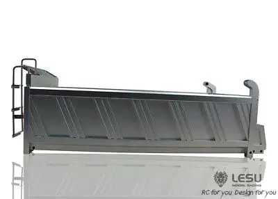 LESU 400 мм полностью металлический грузовой контейнер B 6*6 RC самосвал 1/14 грузовик