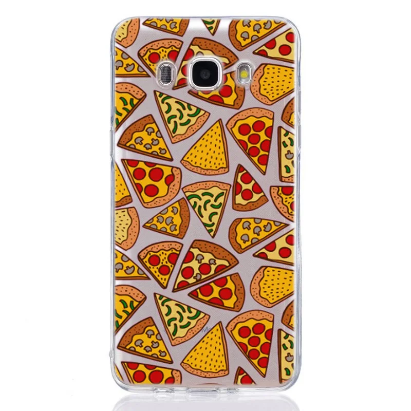 For Samsung Galaxy A3 A5 2016 2017 A300 A320F A510 A520F TPU Colorful Soft Pie Food Painted Desig Cover Case Fundas F317 |