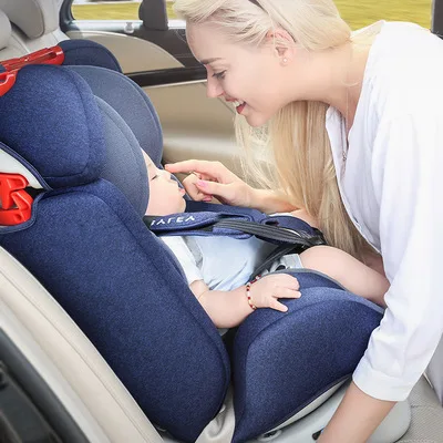 От 0 до 12 лет Детское Автокресло автомобильное кресло двухстороннее isofix интерфейс может сидеть и лежать
