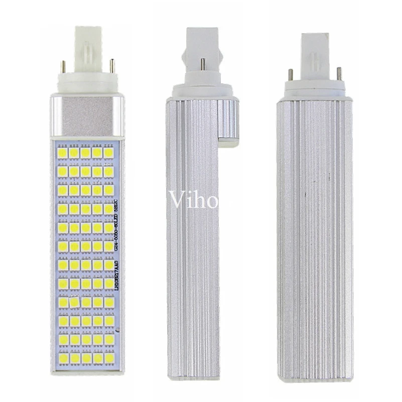 5 Вт 7 Вт 9 Вт 11 Вт 13 Вт 14 Вт g23 g24 e27 Светодиодная лампа 5050smd теплый белый холодный белый 85 В-265 в Точечный светильник 180 градусов горизонтальный штекер светильник