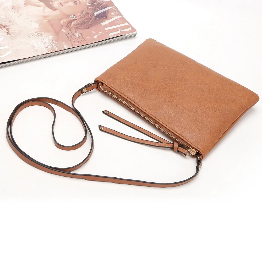 Женские сумки 2018 женский кожаный кошелек сумка мессенджер на молнии для