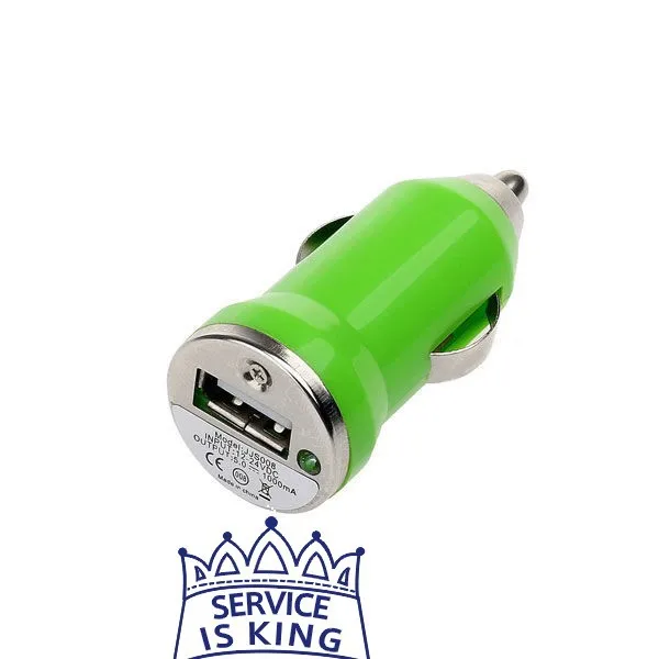 Colorful патрон мини USB автомобильное зарядное устройство адаптер для iphone 4s / 5 ipad Mini