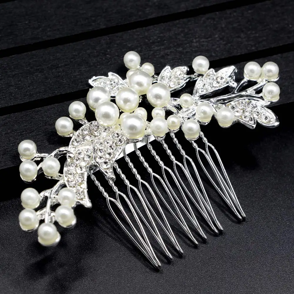 Simulated Bridal Jewelry Rhinestone Hair Accessories Wedding Hairpin for Women CX17 | Украшения и аксессуары