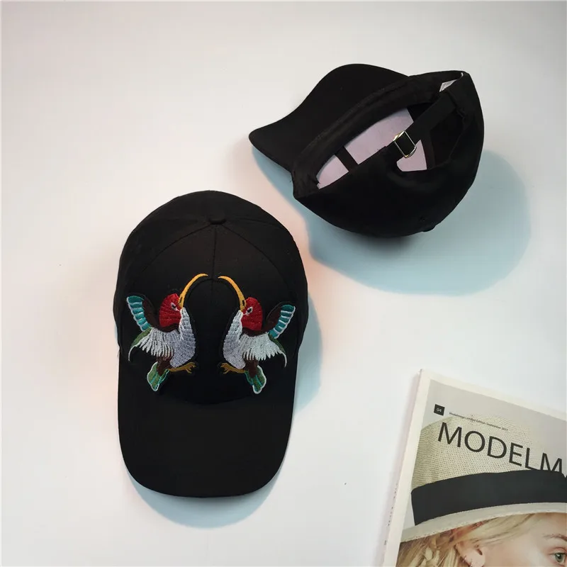 Новинка 2018 женские бейсболки с нашивкой в виде птицы кепки стиле хип хоп