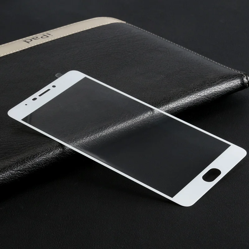 Шелк Экран полное покрытие закаленное стекло для Meizu meilan Max U20 U10 самоклеющиеся