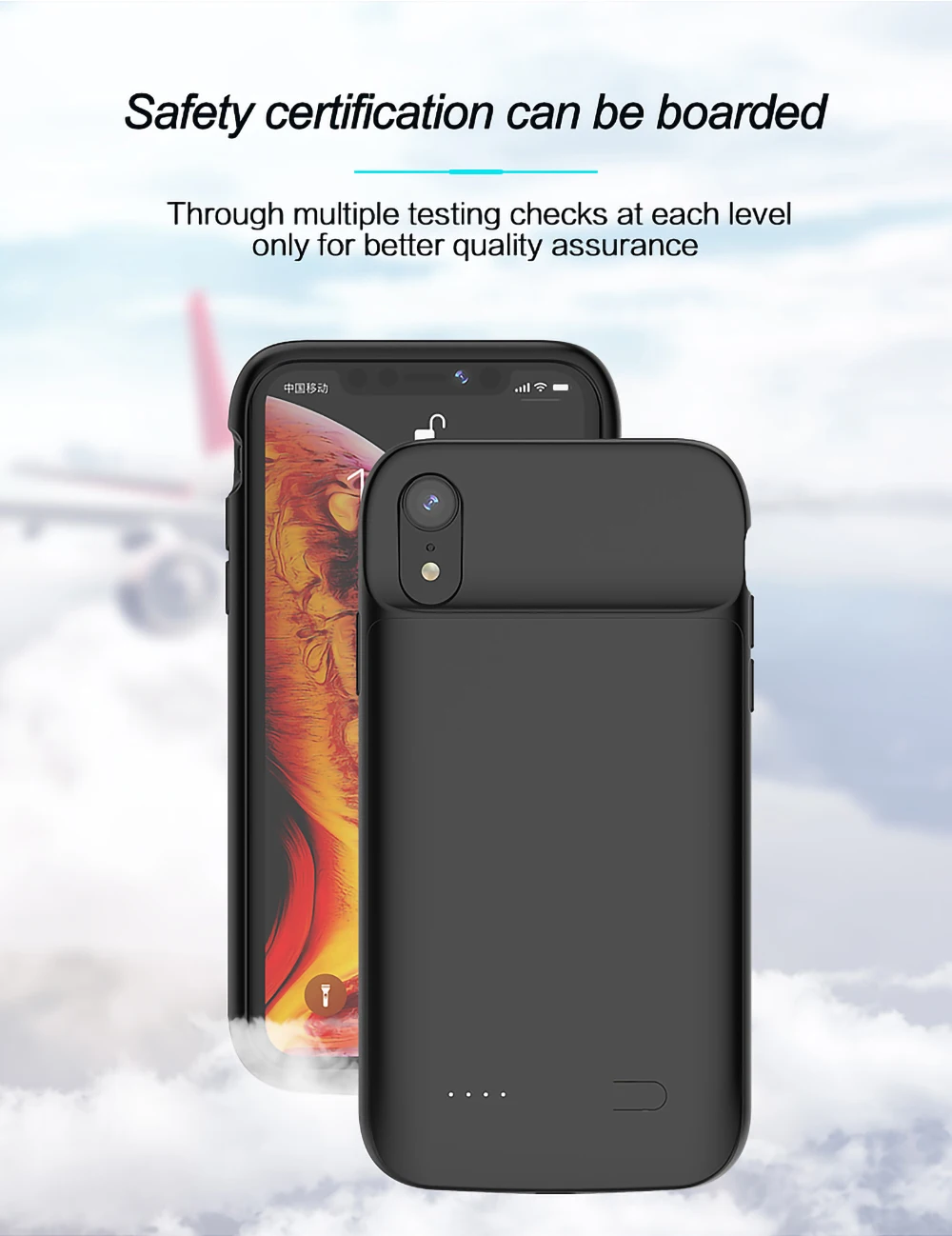 4100 мАч батарея зарядное устройство чехол для iPhone Xs power Bank Зарядка iphone XsMax Внешний