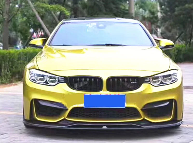 Передний бампер спойлер наборы корпусов из углеродного волокна для BMW F80 M3 F82 M4 2014