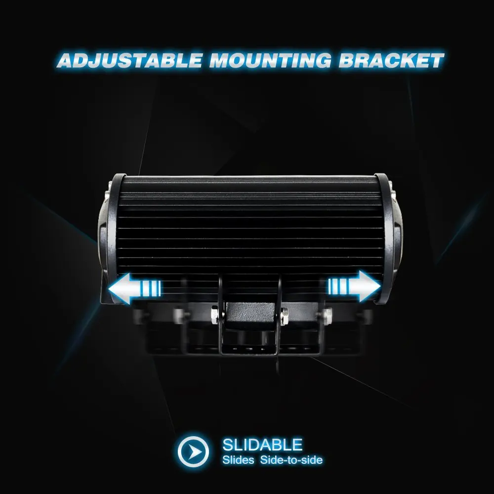 Светодиодсветильник фары PECHAM 2 шт. противотуманная полоса 7 дюймов 36 Вт для