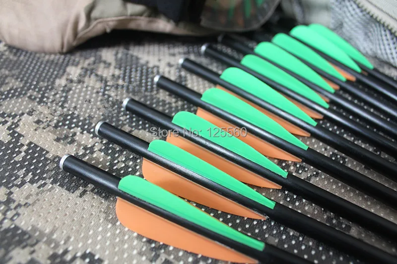 

Free shipping 12 pieces fiberglass 16" OD8mm Crossbow Bolt arrow archery bow hunting shooting outdoor sport